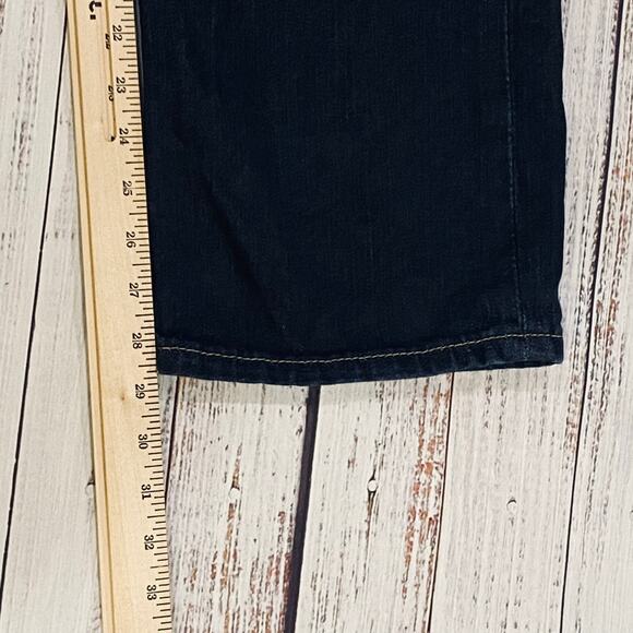 Levi’s 514 Straight Fit Men’s Jeans 36x28.5 Dark Wash Mid Rise Denim - Picture 6 of 6